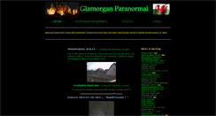 Desktop Screenshot of glamorganparanormal.co.uk